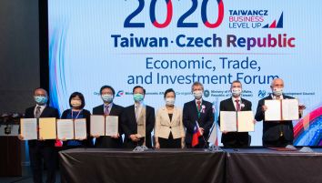 Taiwan and the Czech Republic Ink MoUs on Expanding Business and Technology Cooperation